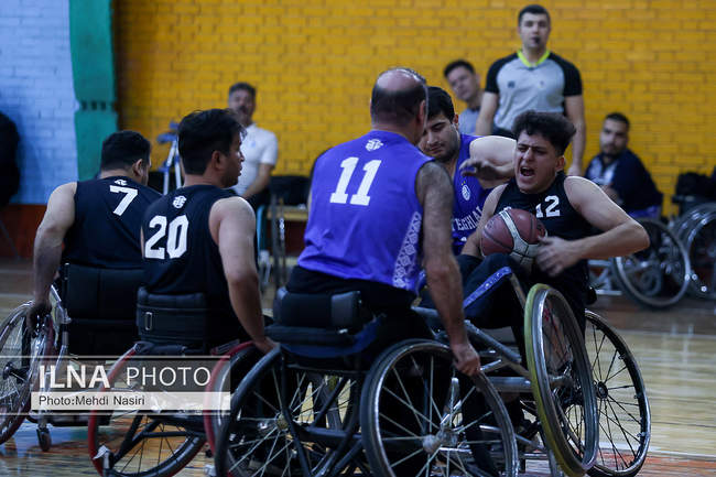 رقابت‌های لیگ ملی بسکتبال با ویلچر باشگاه‌های کشور