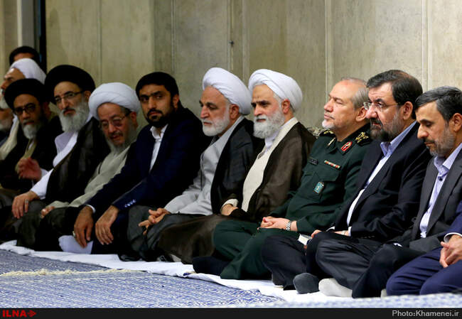 دیدار مسئولان نظام با رهبر انقلاب اسلامی