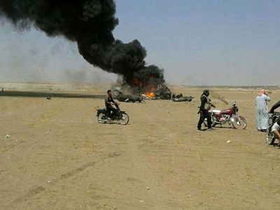 سقوط یک بالگرد روسیه در «ادلب»