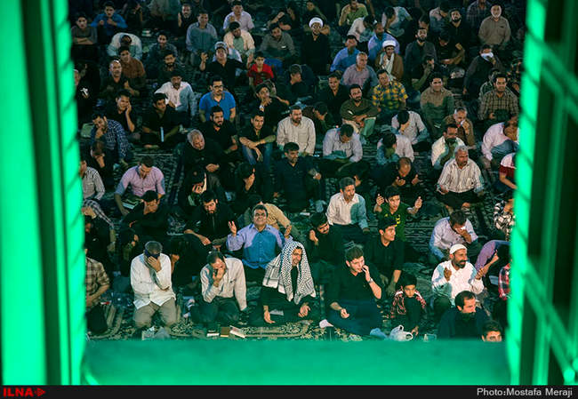 مراسم احیای شب نوزدهم ماه مبارک رمضان در مسجد مقدس جمکران