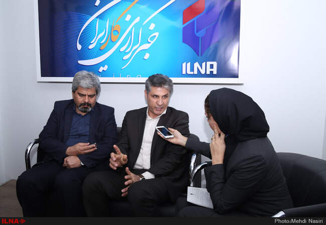 مهمانان غرفه ایلنا در هفتمین روز نمایشگاه مطبوعات و خبرگزاری‌ها/1