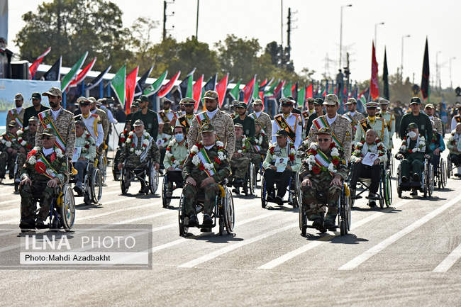 مراسم رژه نیروهای مسلح در تهران