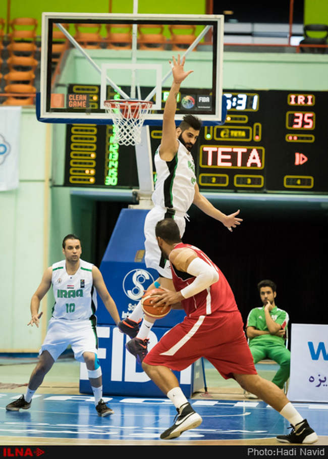 مسابقات فیبا آسیا چلنج / ایران - عراق