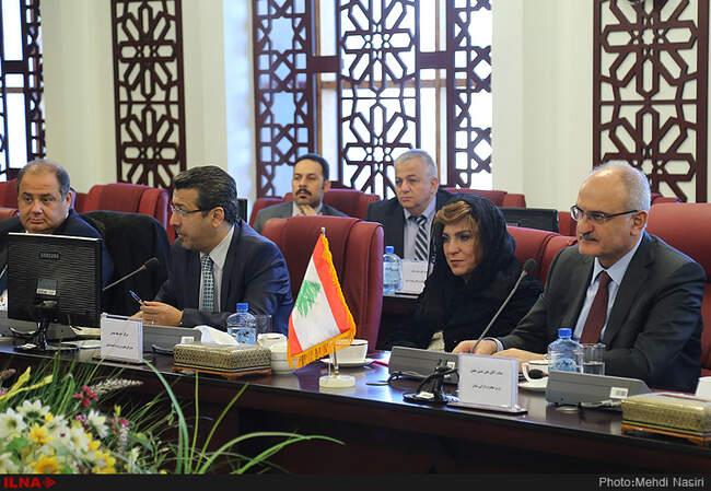 دیدار طیب‌نیا با وزیر اقتصاد لبنان