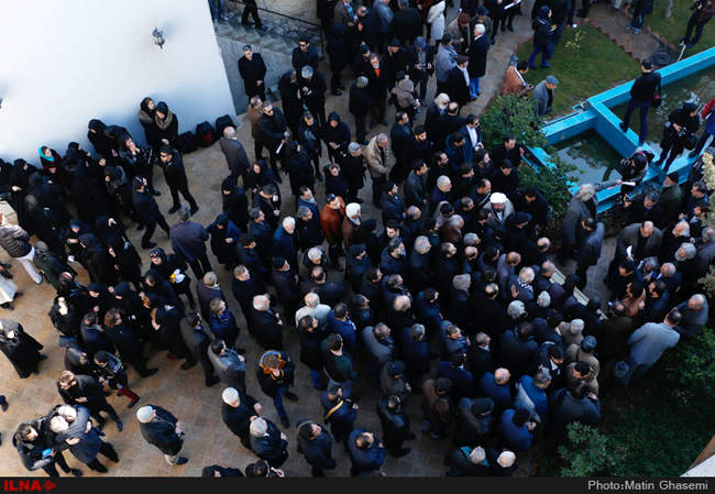 تشییع پیکر زندیاد ولی‌الله مومنی