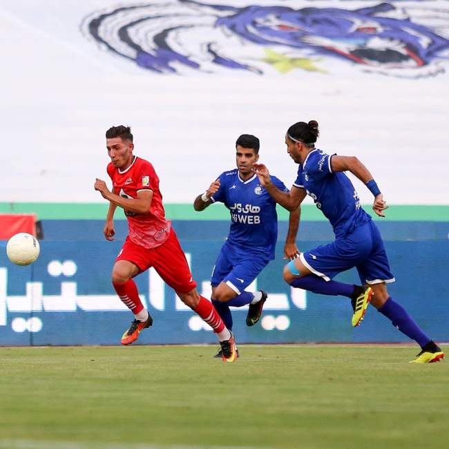 گزارش تصویری نیمه اول استقلال و تراکتور