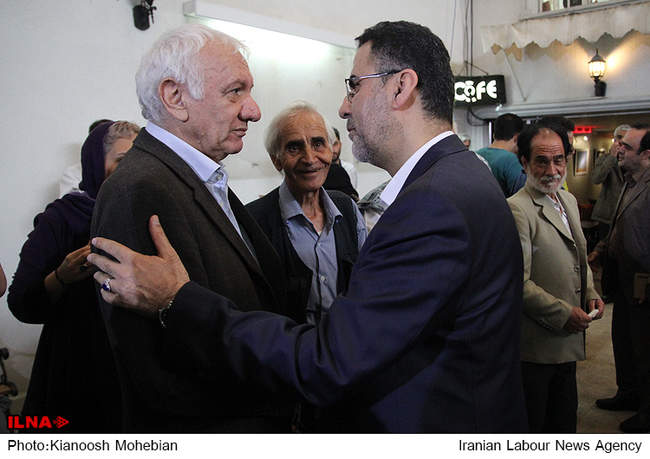 دیدار نوروزی سینماگران با وزرای کار ، ارشاد و رئیس سازمان سینمایی