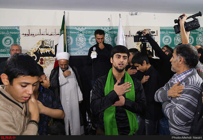 مراسم اربعین حسینی درمرکز بهزیستی اردیخانی