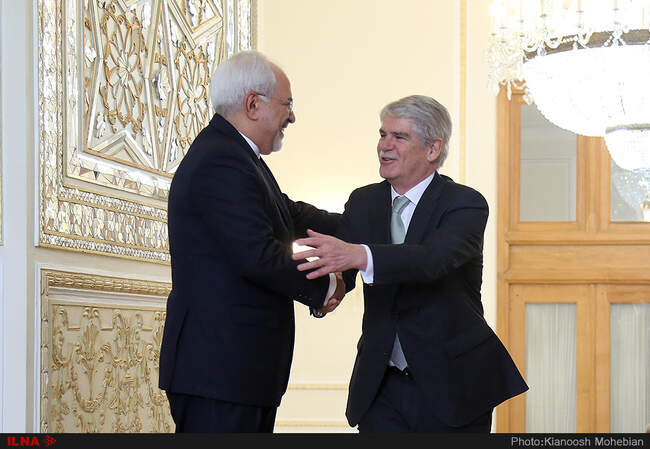 Meeting of Foreign Ministers of Iran and Spain