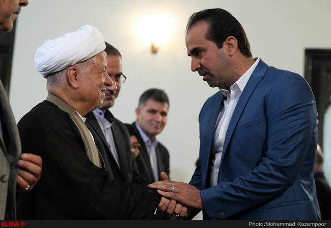 مراسم تجلیل از قهرمانان مسابقات خاورمیانه ـ ترکیه 2014  با حضور آیت الل