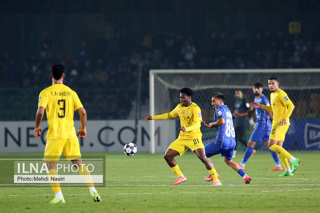 دیدار تیم ‌های فوتبال استقلال ایران و الوصل امارات