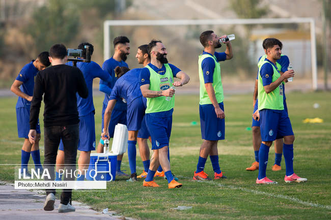 تمرین امروز باشگاه استقلال