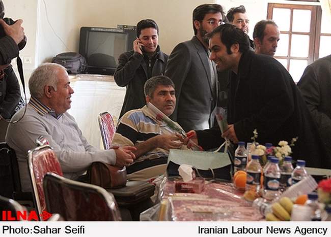 دیدار هنرمندان موسیقی پاپ با جانبازان