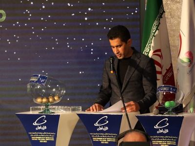 گزارش تصویری مراسم قرعه کشی لیگ برتر
