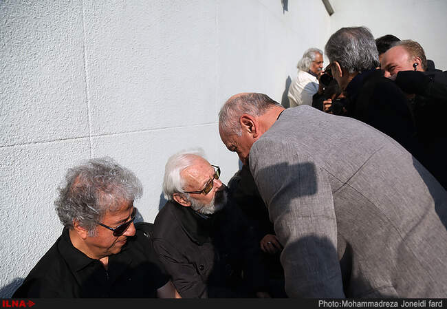 گزارش تصویری از مراسم تشییع پیکر علی معلم