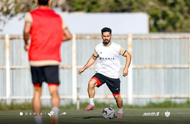 گزارش تصویری اولین تمرین پرسپولیس پس از آتش‌بس