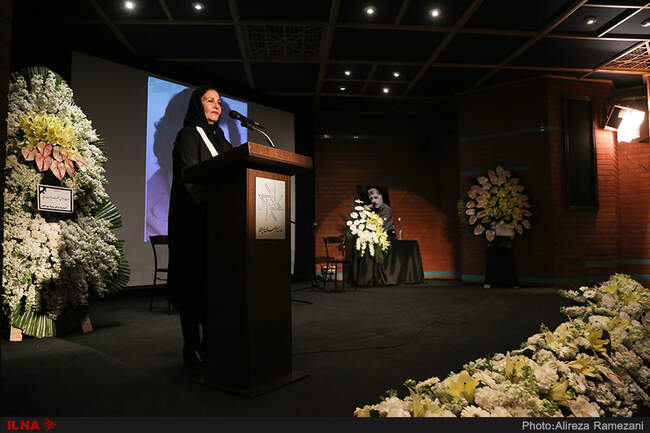 مراسم یادبود منوچهر پوراحمد بازیگر و کارگردان سینما