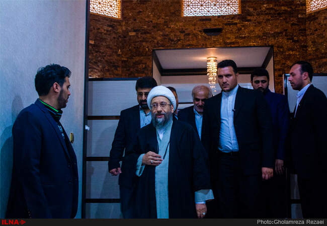 نشست خبری رئیس قوه قضاییه در مازندران