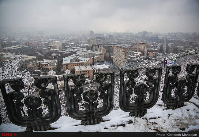 نمایی از شهر ایروان