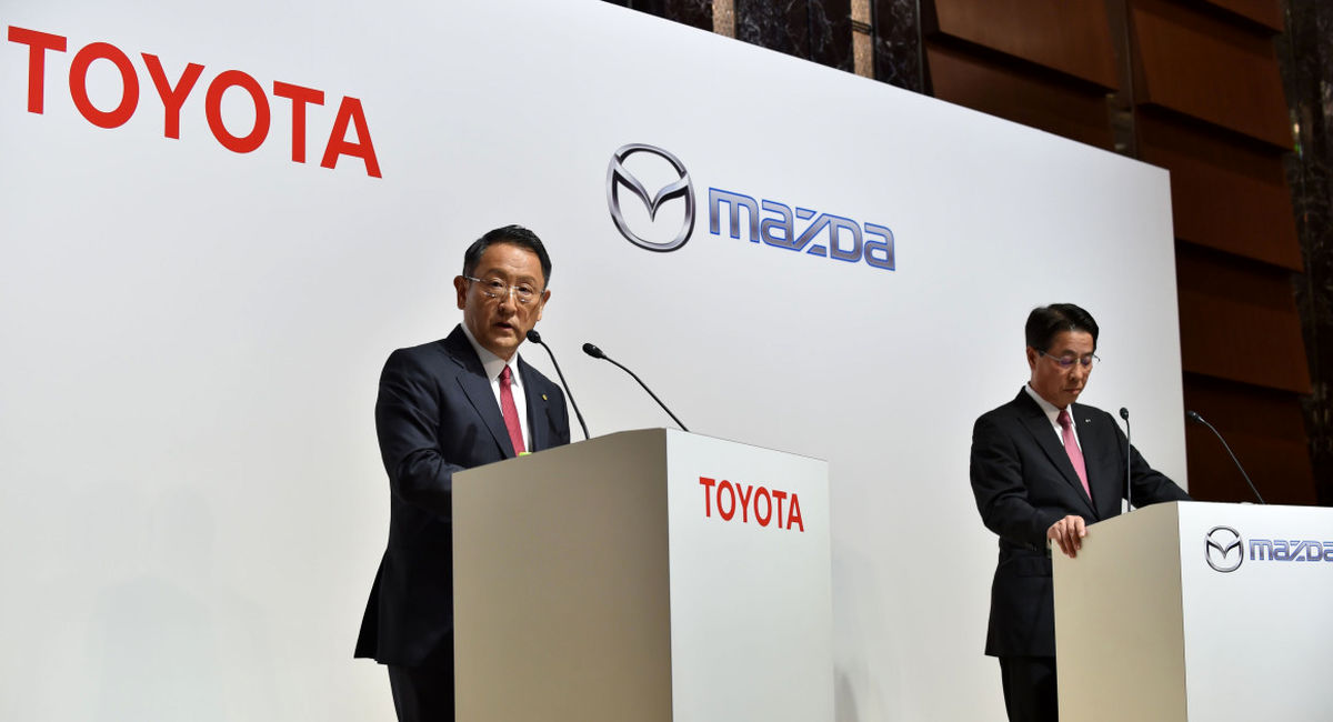 Toyota, Mazda invite U.S. states to compete for a rich prize