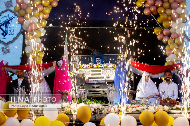 برگزاری جشن ازدواج ۱۰۰۰زوج جان فدا در تهران