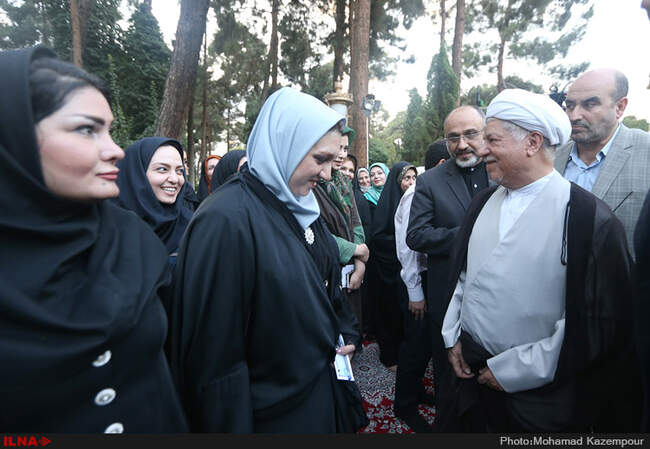 دیدار اصحاب فرهنگ، هنر و رسانه با آیت الله هاشمی رفسنجانی رئیس مجمع تشخیص مصلحت نظام