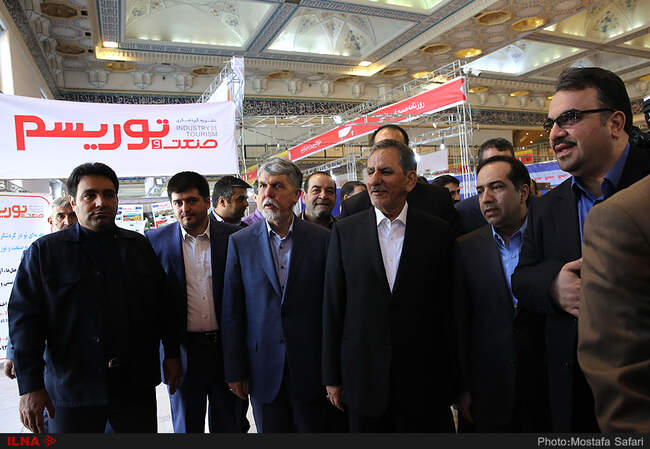 بازدید معاون اول رئیس‌جمهور از بیست و سومین نمایشگاه مطبوعات و خبرگزاری‌ها
