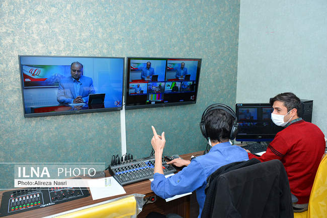 بازدید فرمانده سپاه استان قزوین از استودیو و خبرگزاری ایلنا