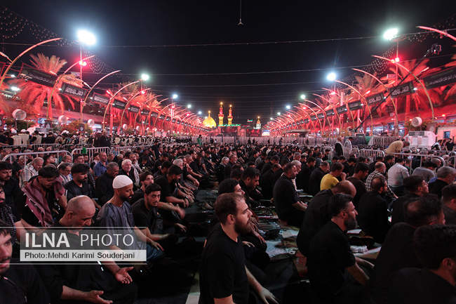  دسته جات عزاداری در اربعین حسینی در بین‌الحرمین 
