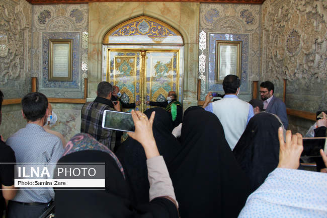 حرم شاهچراغ باز شد / شیراز