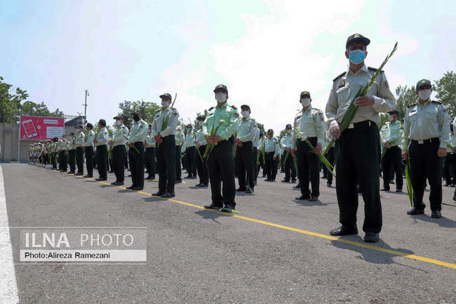 مراسم تشییع پیکر مطهر استوار یکم شهید میلاد خسروی