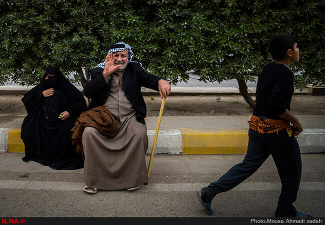 با عا شقان حسینی از نجف تا کربلا