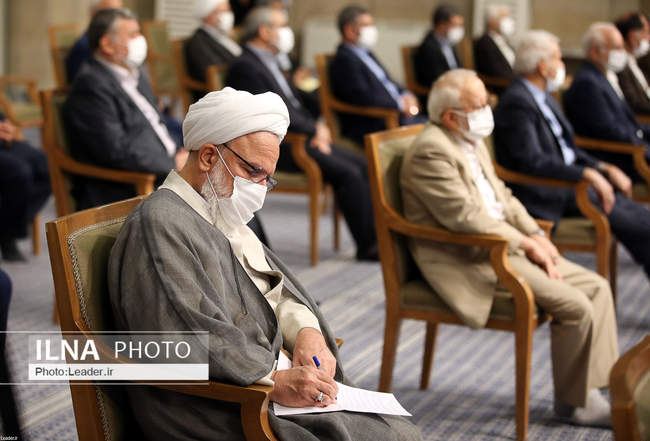 دیدار رئیس‌ و اعضای مجمع تشخیص مصلحت نظام با رهبر انقلاب