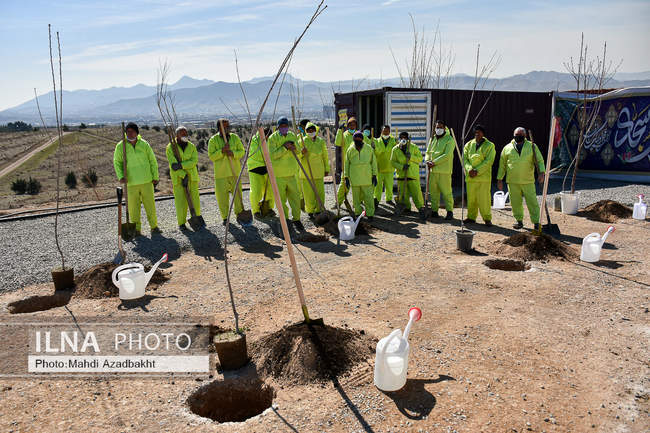 مراسم روز درختکاری با حضور ریاست جمهوری