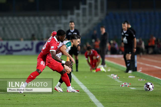 گزارش تصویری تیم‌های پرسپولیس و ذوب آهن اصفهان