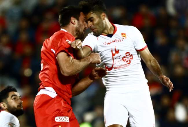 فریم‌های جذاب بازی پرسپولیس - پدیده