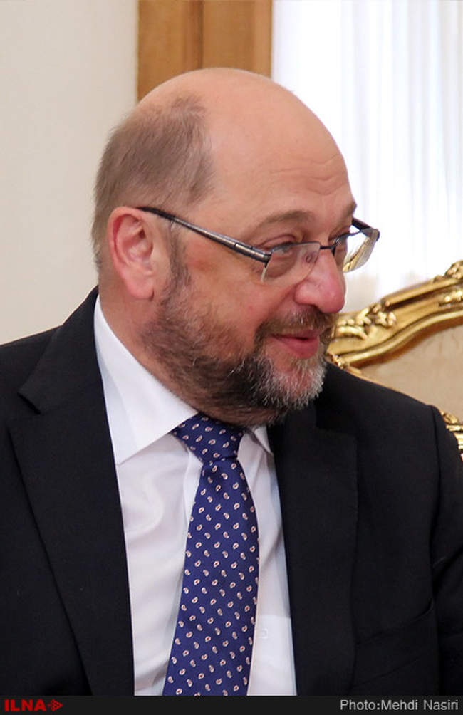 دیدار محمدجواد ظریف وزیر امور خارجه کشورمان با مارتین شولتز رییس پار