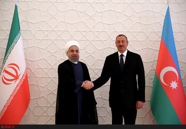 استقبال رسمی رئیس‌ جمهوری آذربایجان از  روحانی /3