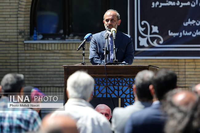 مراسم تشییع پیکر مسعود اسکویی