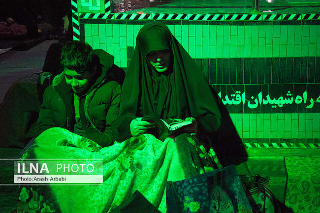 احیای شب بیست و سوم رمضان مسجد ارک تهران 