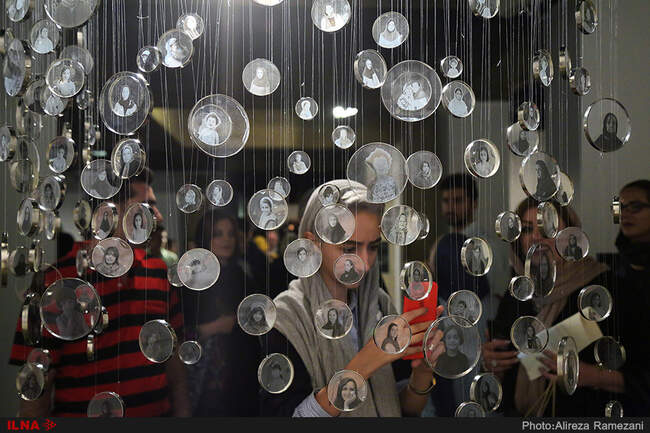 گزارش تصویری افتتاحیه هفتمین دوسالانه ملی مجسمه سازی تهران