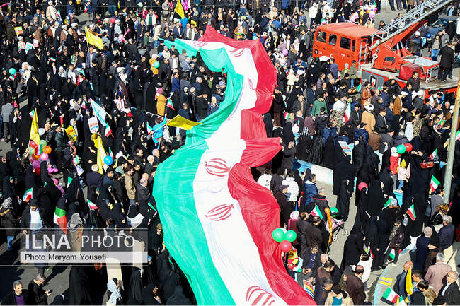 راهپیمایی بیست و دوم بهمن ۱۴۰۲ در تبریز