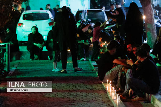 مراسم شام غریبان حسینی در تهران