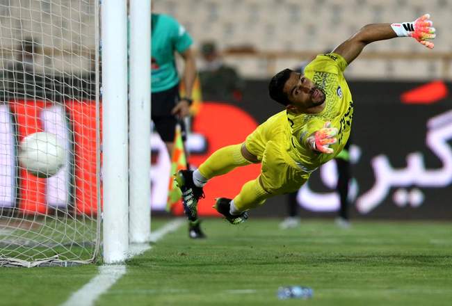 گزارش تصویری: ضربات حساس و سرنوشت ساز پنالتی دیدار پرسپولیس و استقلا�