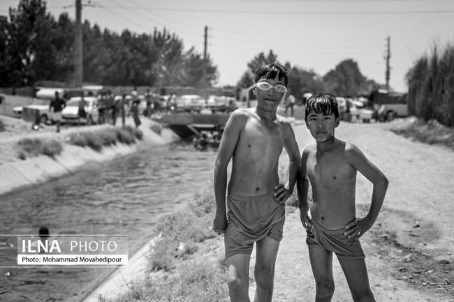 تفریحات تابستانی در حاشیه شهر تهران