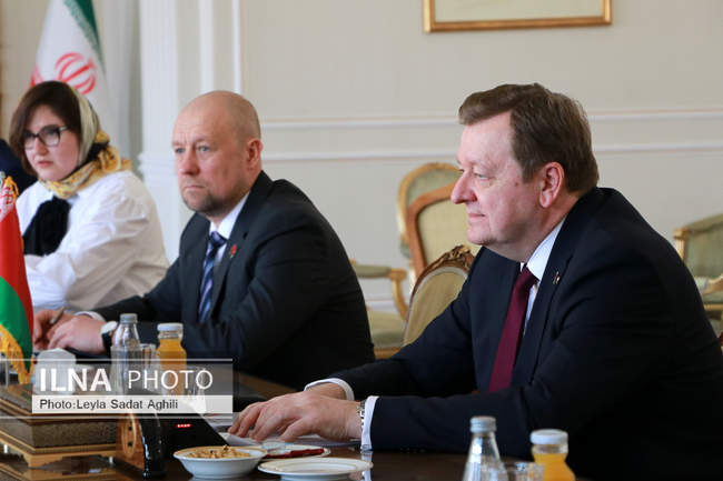 دیدار وزرای خارجه ایران و بلاروس