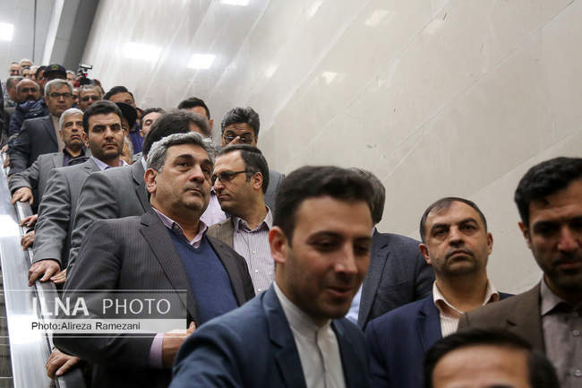 افتتاح ایستگاه متروی مولوی