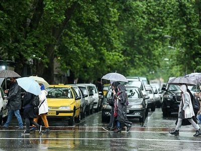 بارش باران در تهران از بعد از ظهر فردا