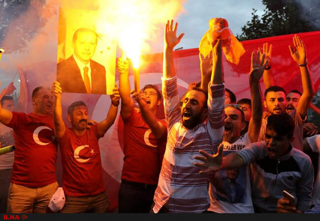 پیروزی رجب طیب اردوغان در انتخابات ترکیه‎