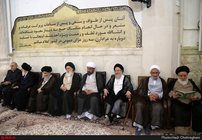 مجلس یادبود جانباختگان حادثه منا درحرم حضرت معصومه(س)